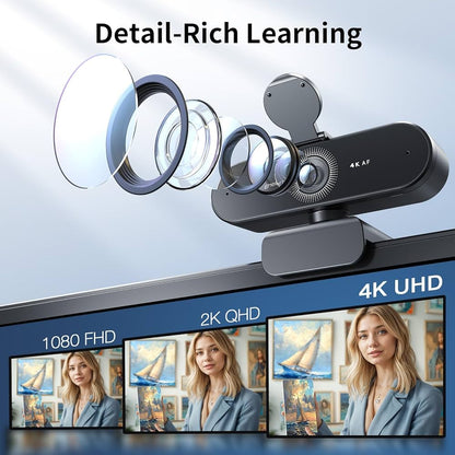Webcam 4k Auto Focus