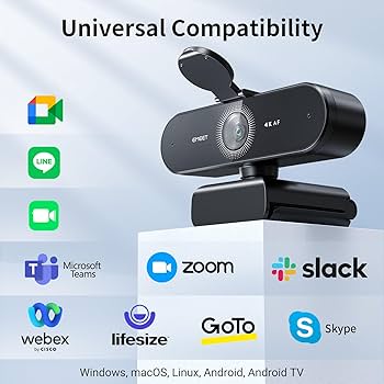 Webcam 4k Auto Focus