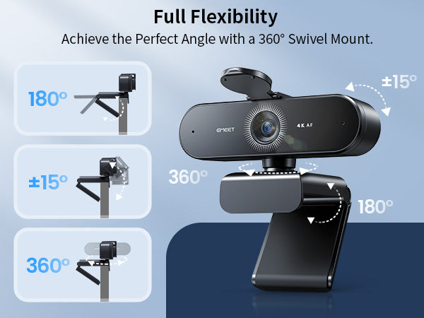 Webcam 4k Auto Focus